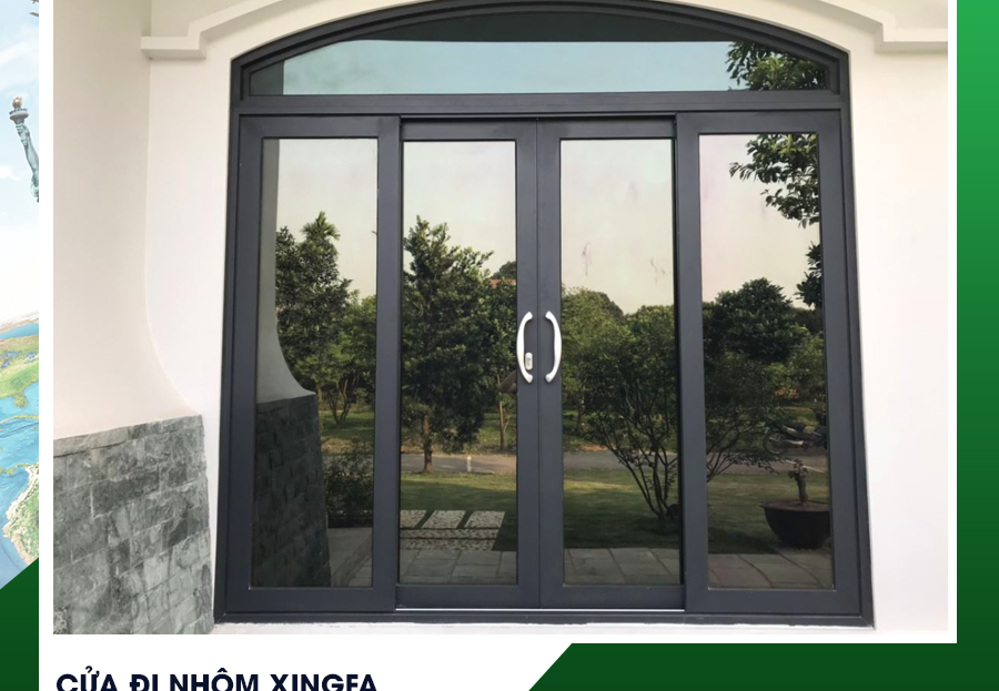 Cửa đi nhôm Xingfa Đà Nẵng – Giải pháp hoàn hảo cho không gian sống hiện đại