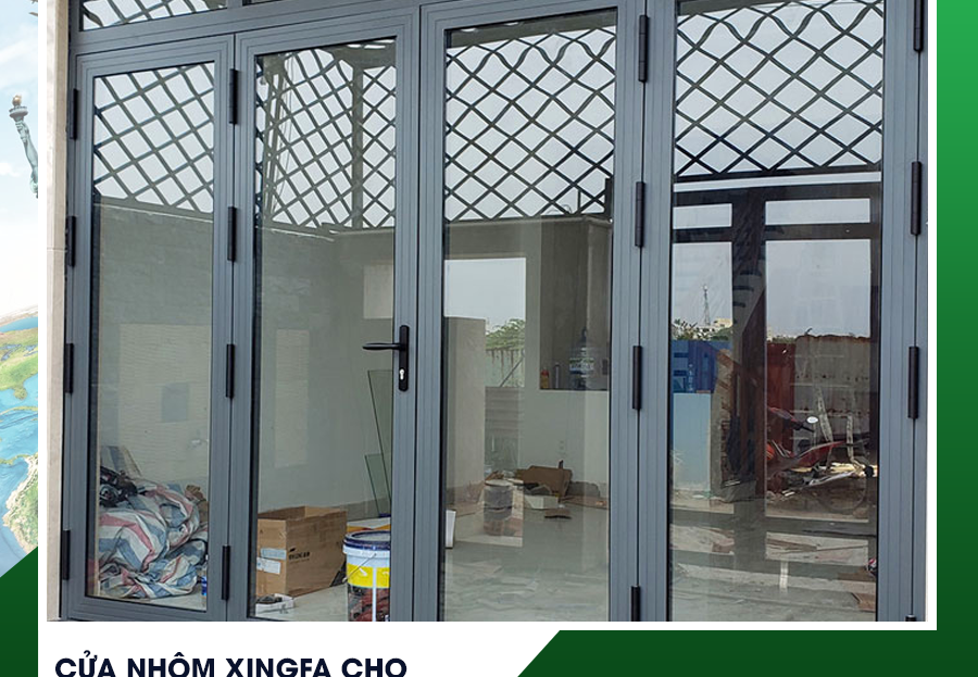 Cửa nhôm Xingfa cho nhà phố Đà Nẵng: Lựa chọn hoàn hảo cho không gian sống hiện đại